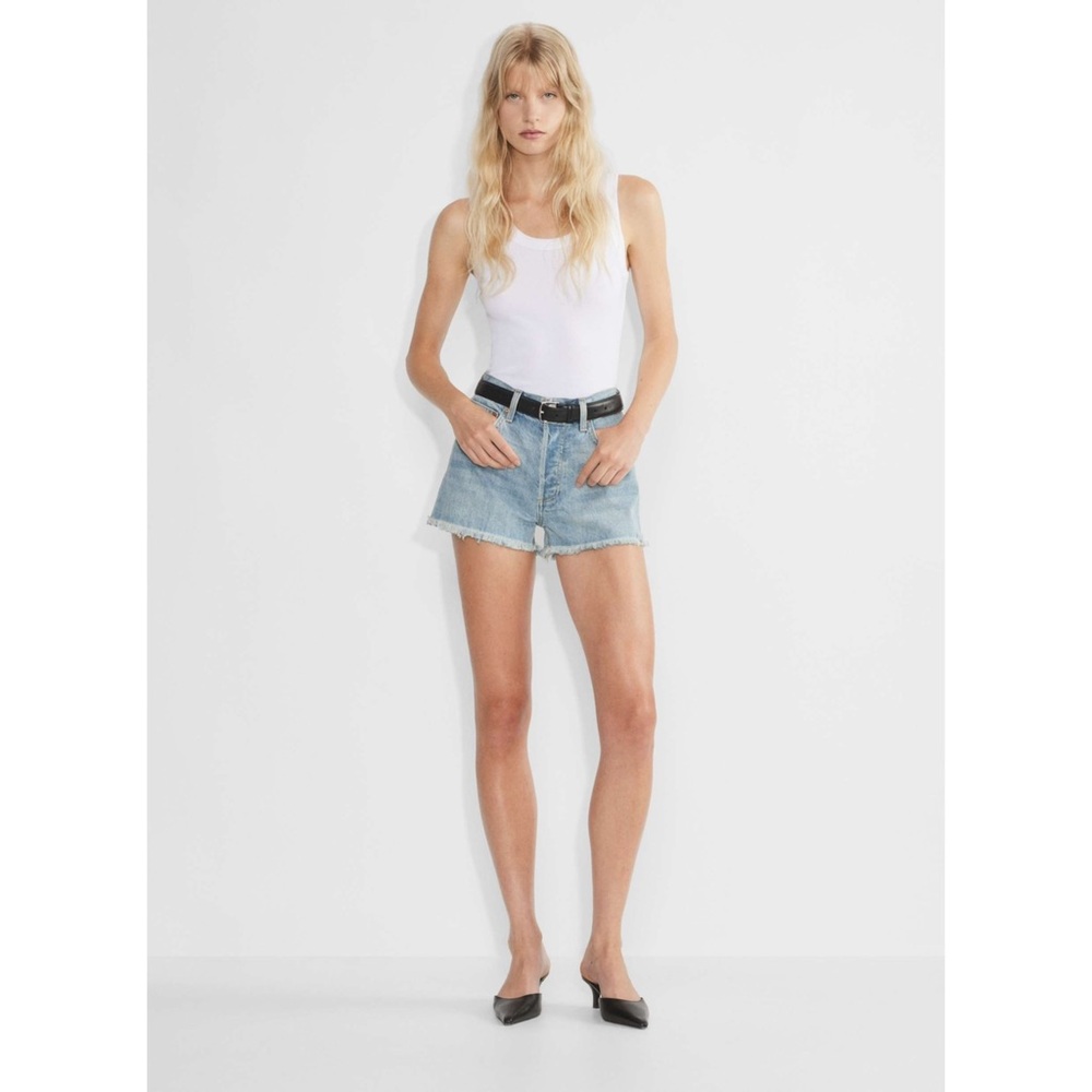 Aritizia Denim Forum The Ex-Boyfriend Hi-Rise Denim Shorts - Size 26